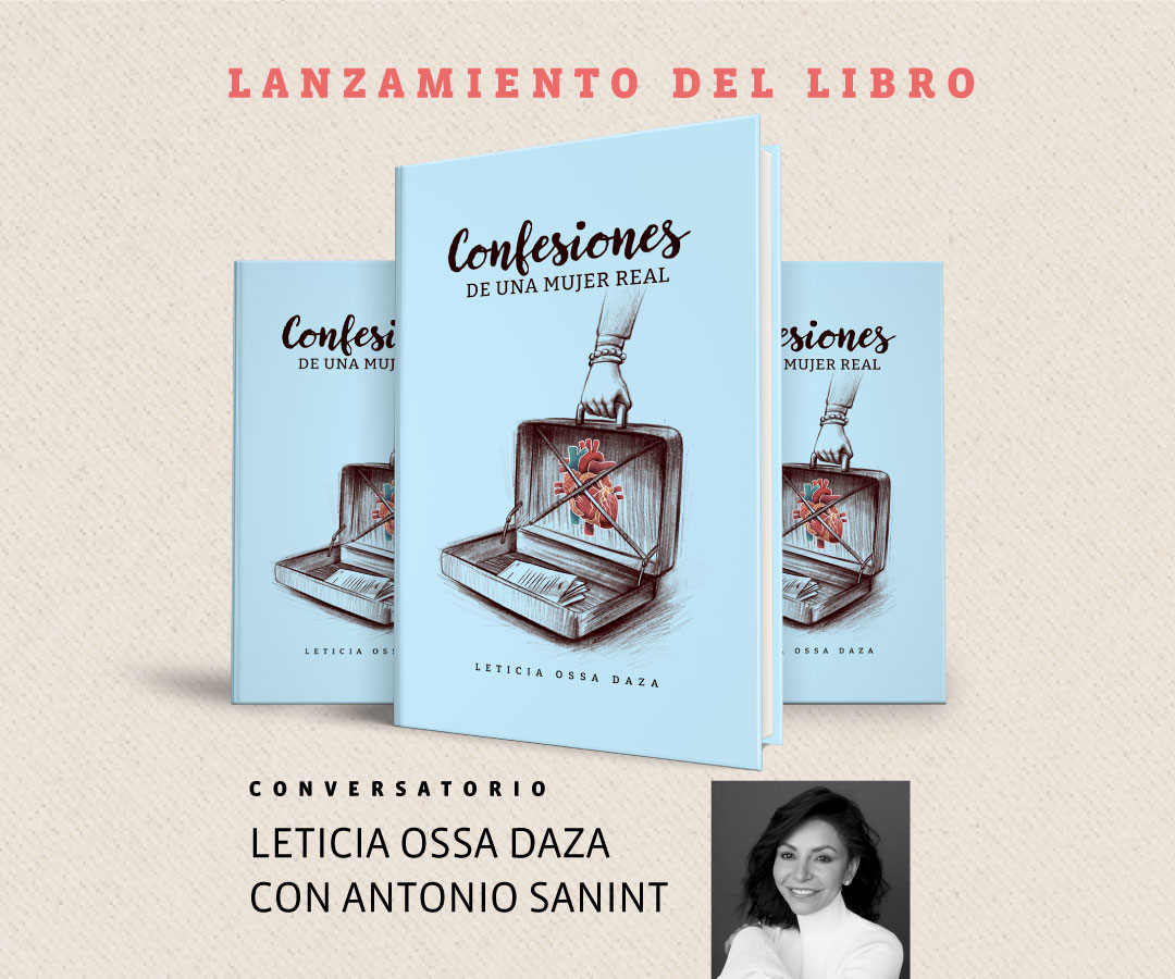 Lanzamiento libro de Leticia Ossa Daza "Confesiones de una mujer real"